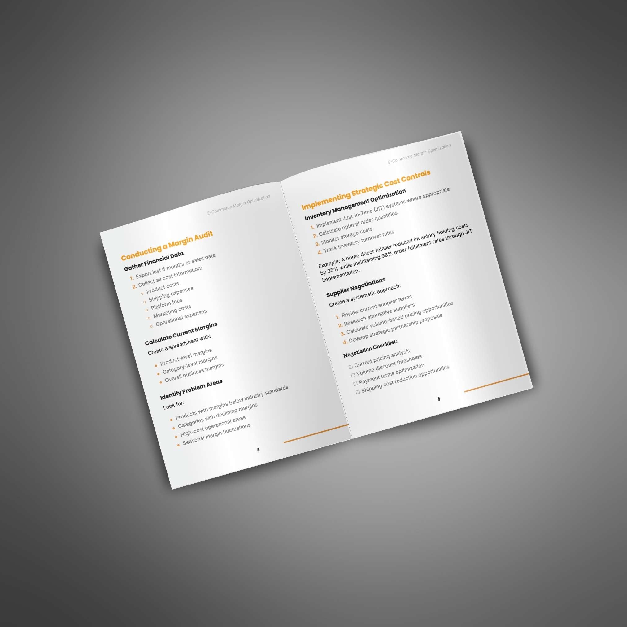 E-Commerce Margin Optimization