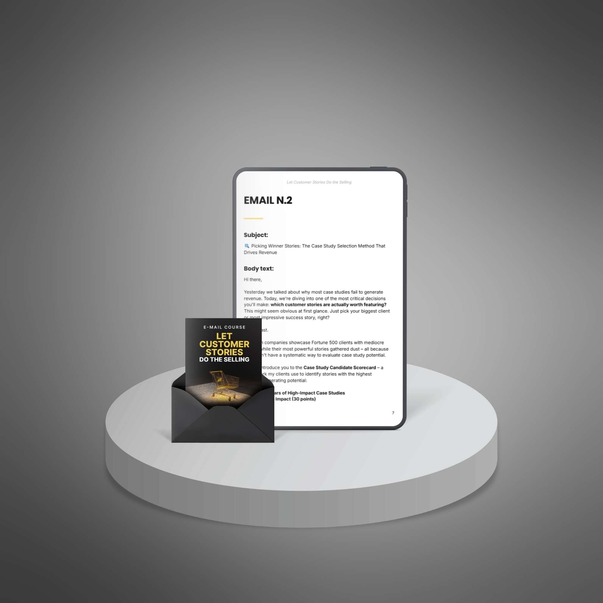 Let Customer Stories Do the Selling