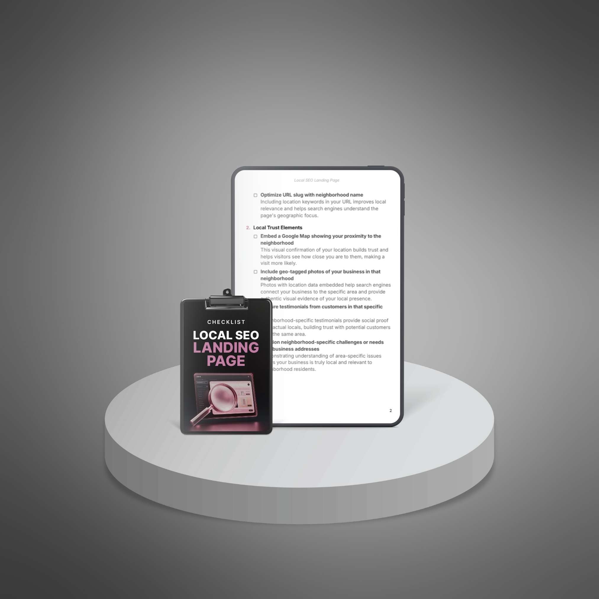 Local SEO Landing Page