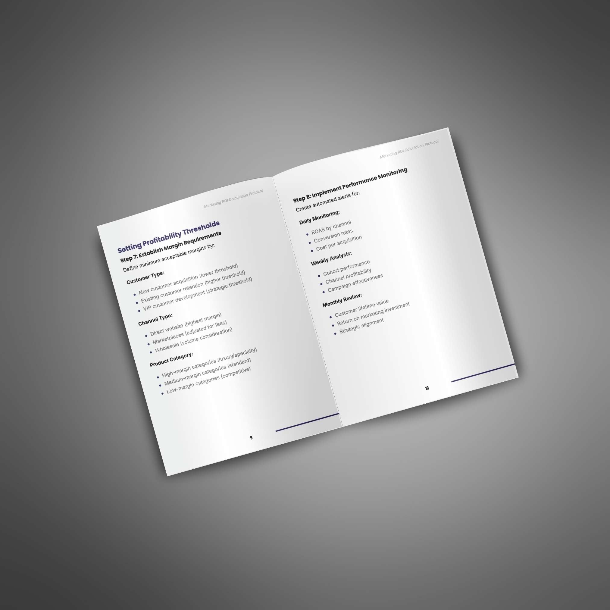 Marketing ROI Calculation Protocol