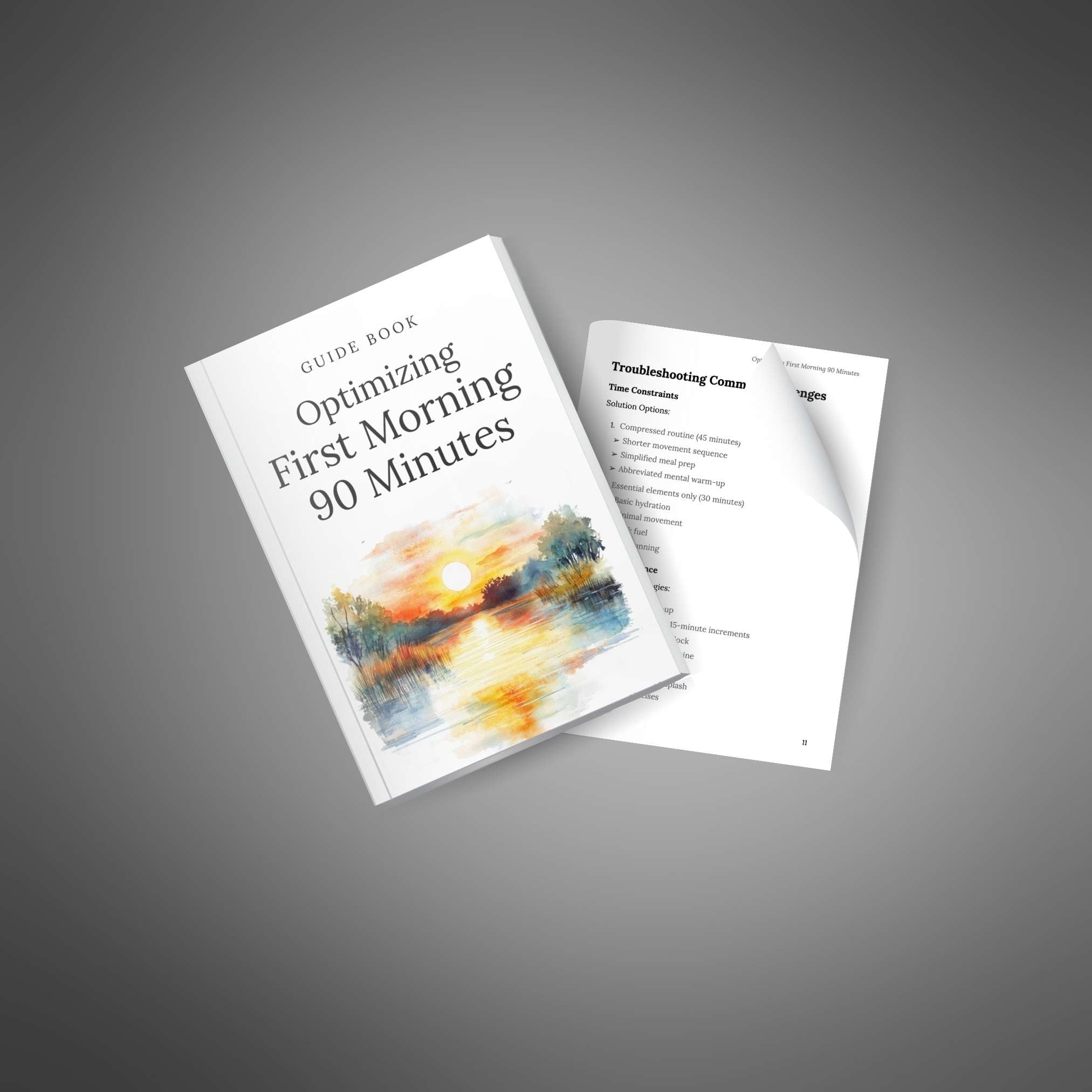 Optimizing First Morning 90 Minutes