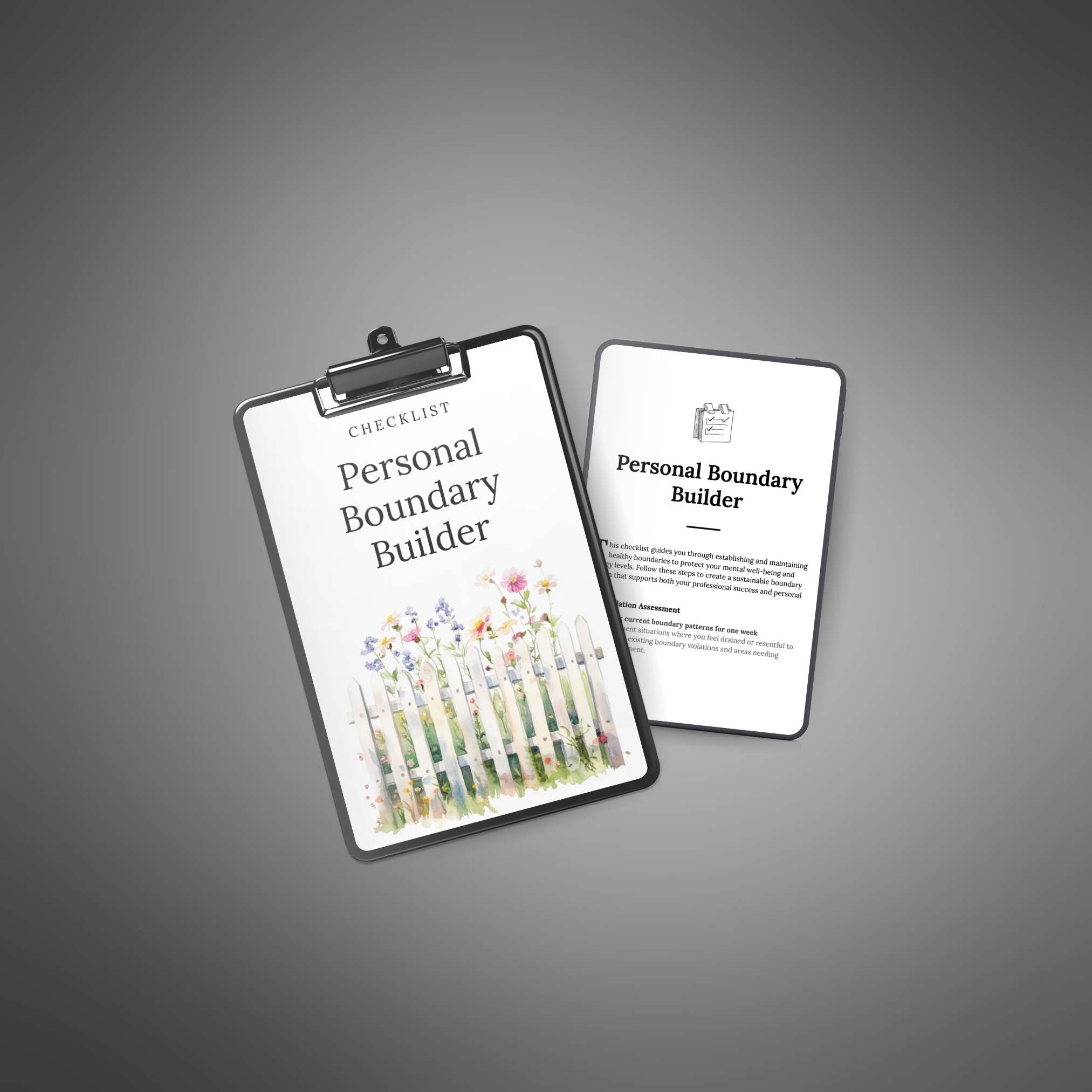 Personal Boundary Builder