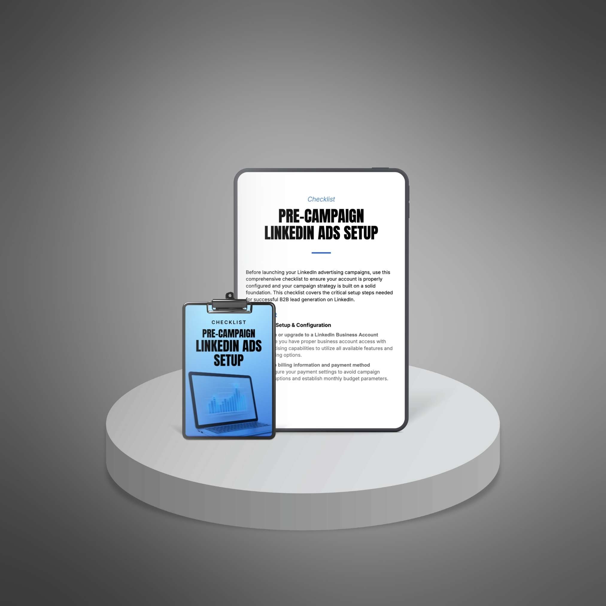 Pre-Campaign LinkedIn Ads Setup