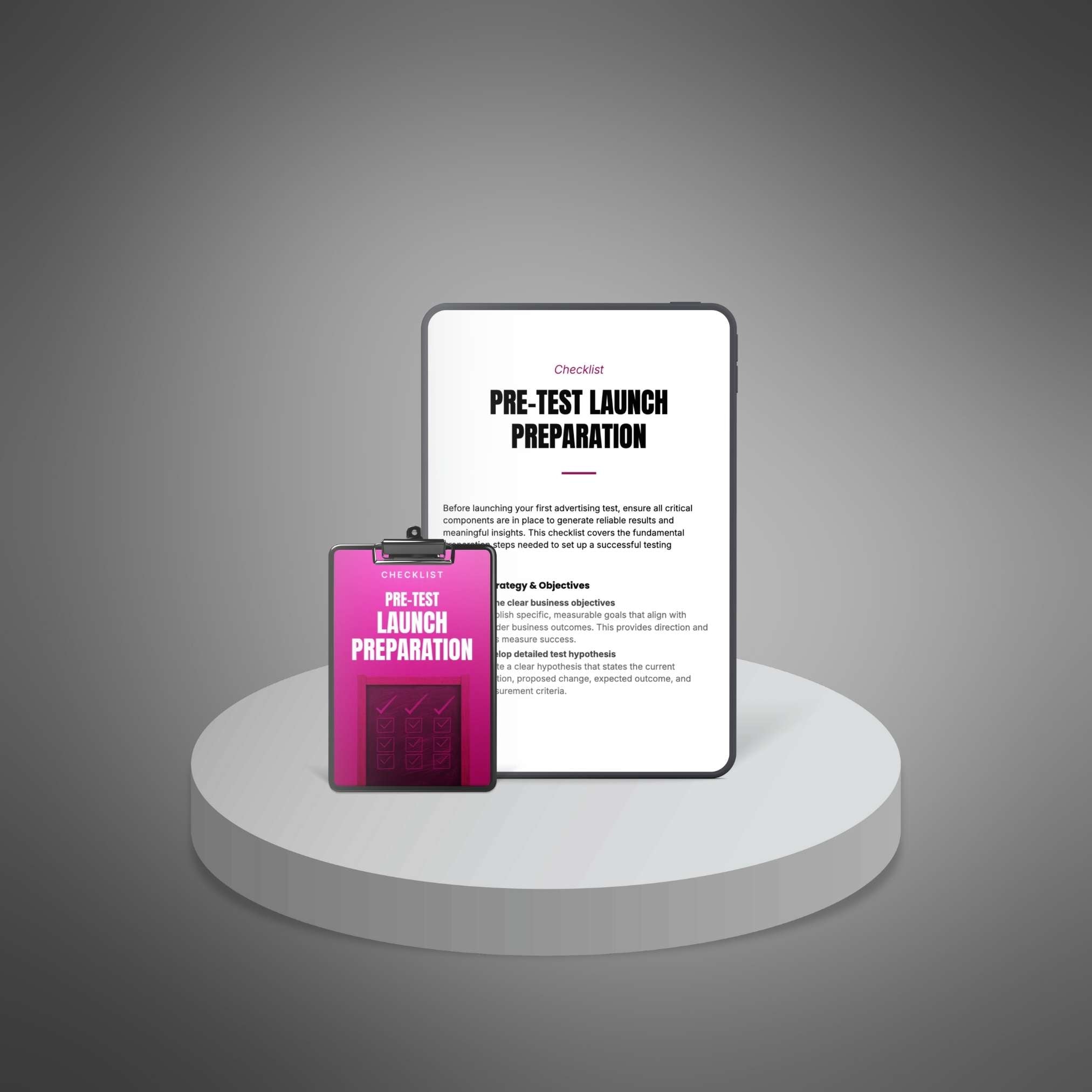 Pre-Test Launch Preparation