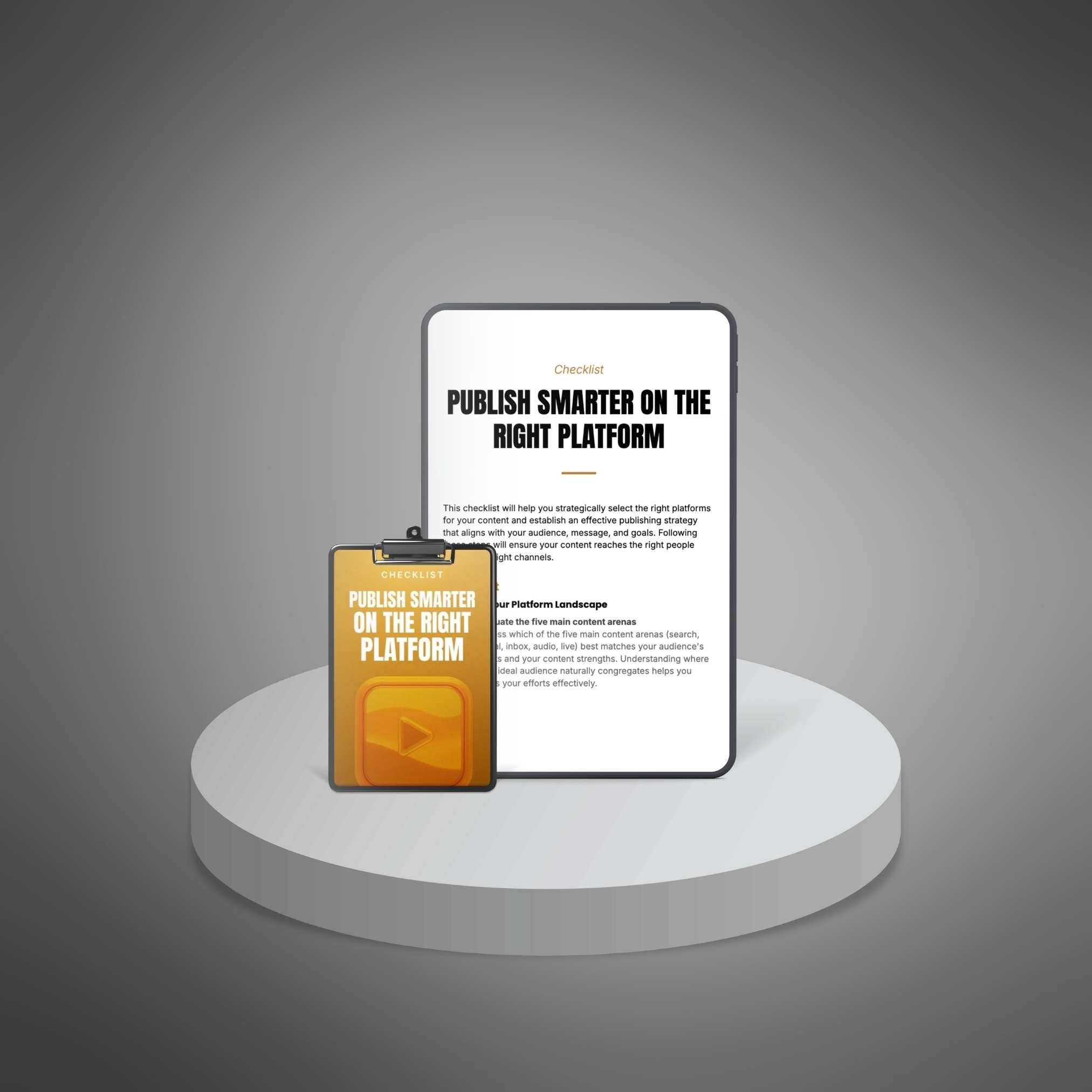 Publish Smarter on the Right Platform