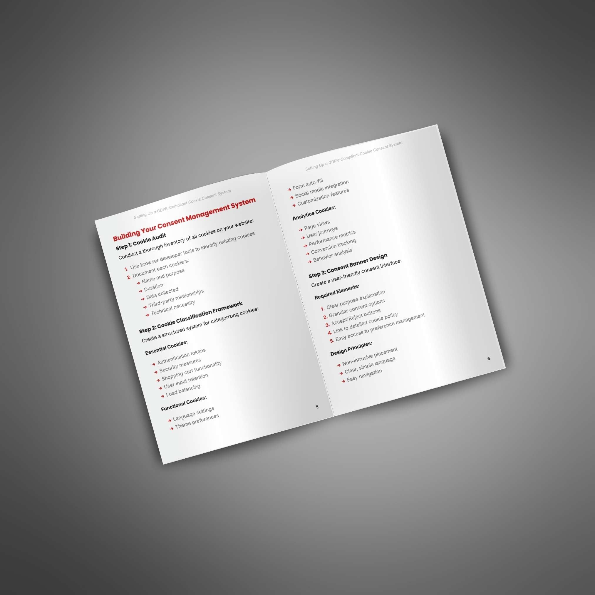 Setting Up a GDPR Compliant Cookie Consent System