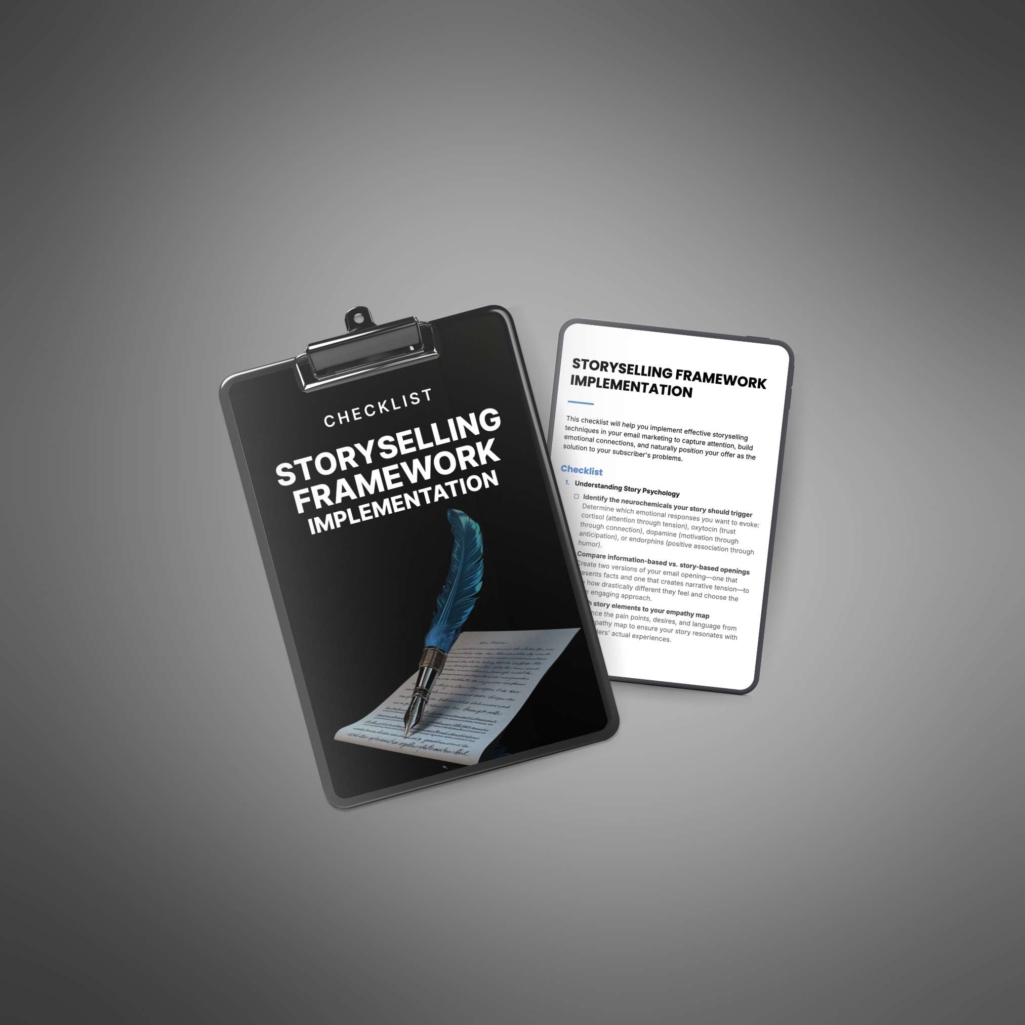 Storyselling Framework Implementation