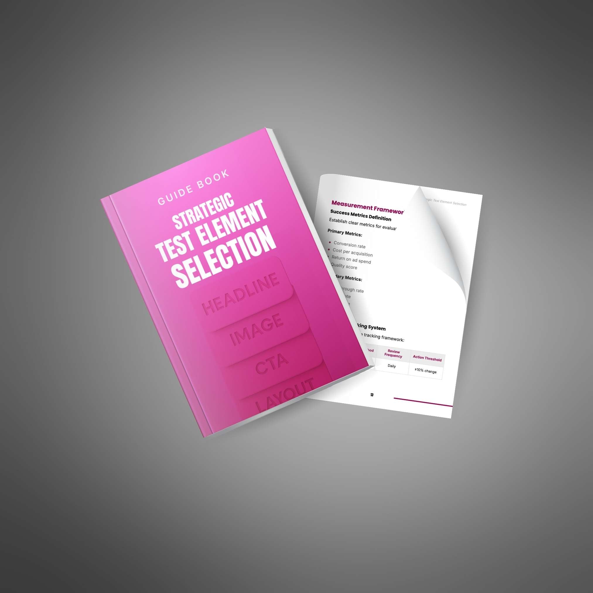 Strategic Test Element Selection