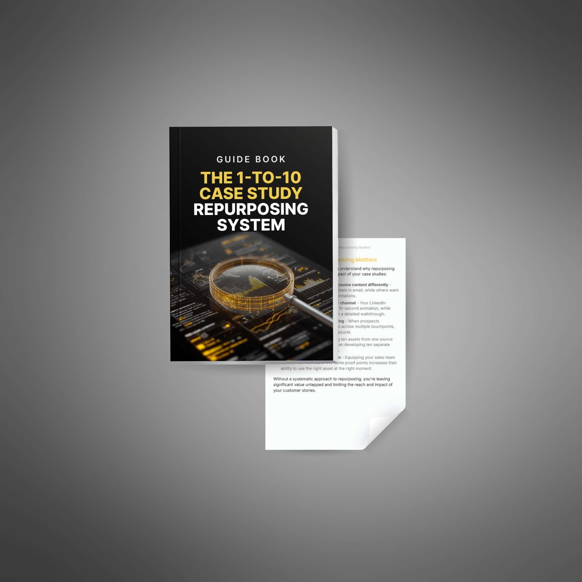 The 1-to-10 Case Study Repurposing System