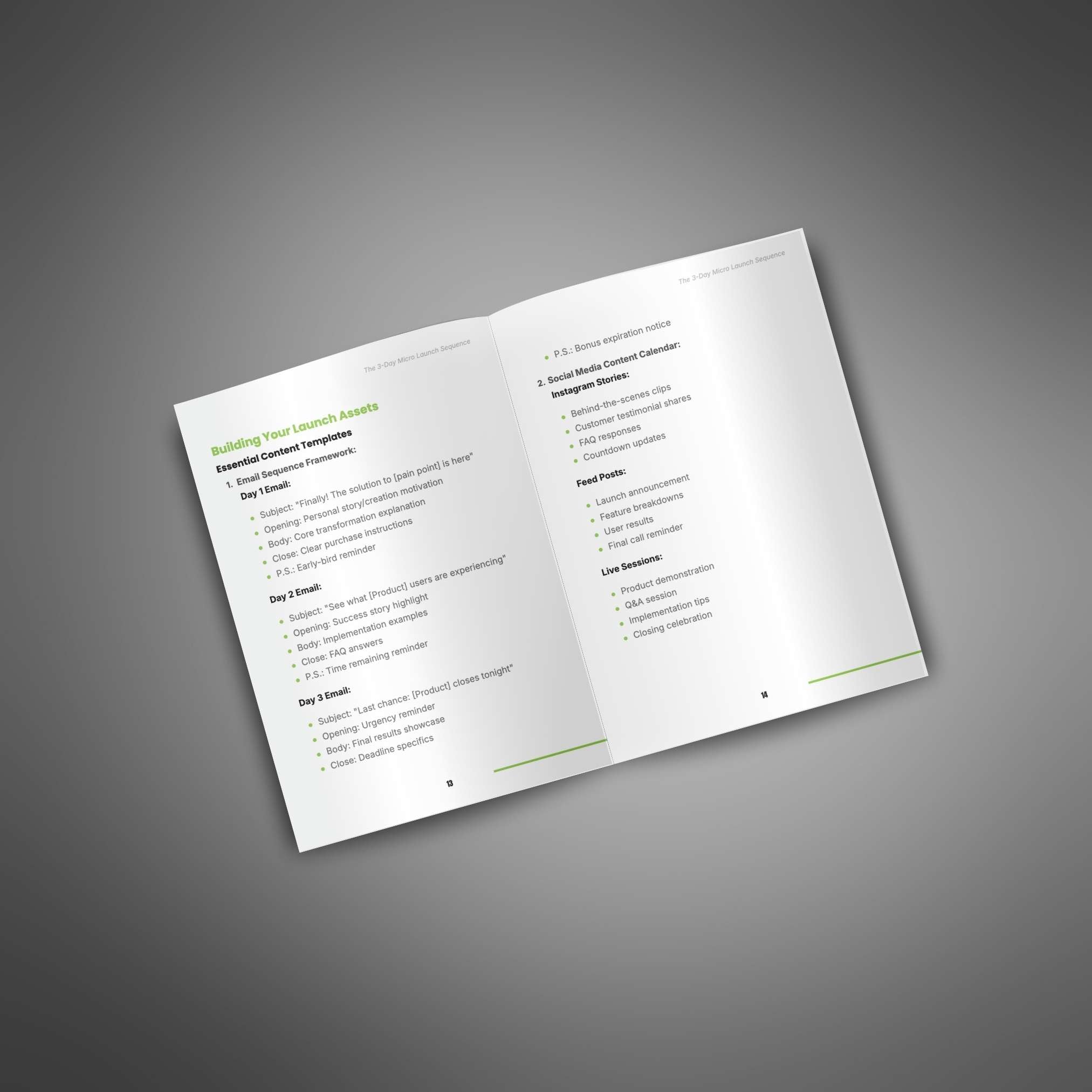 The 3-Day Micro Launch Sequence