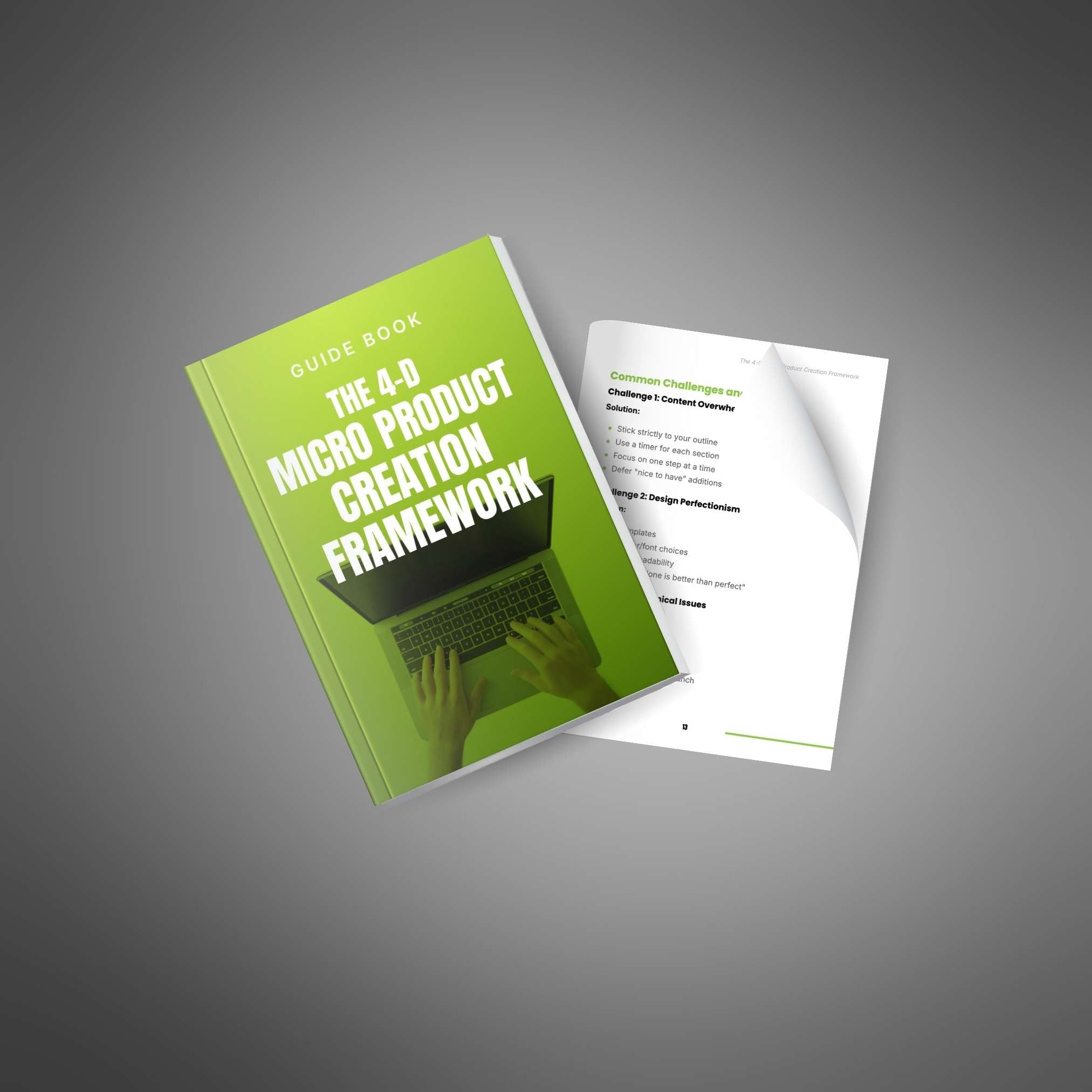 The 4-D Micro Product Creation Framework