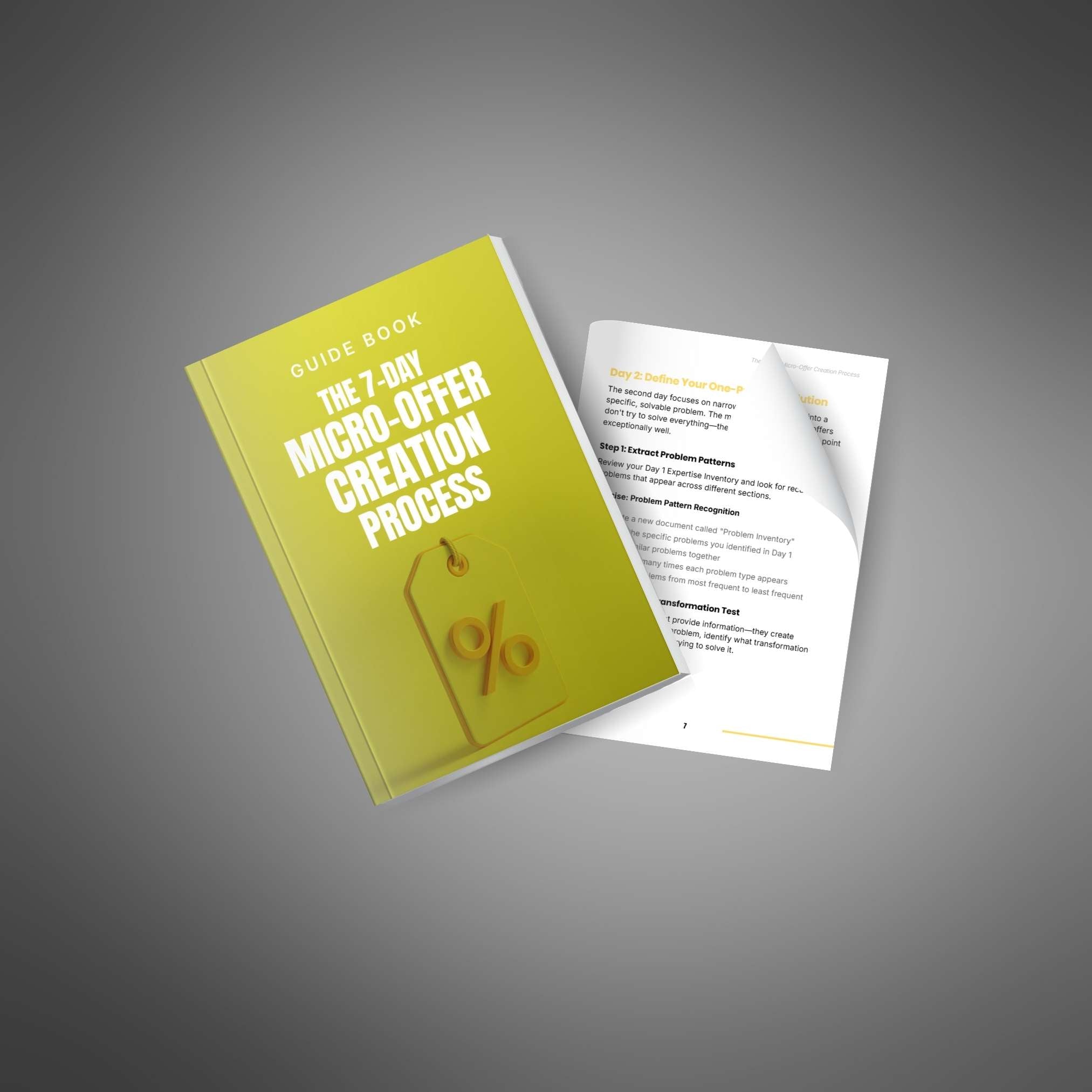The 7-Day Micro-Offer Creation Process