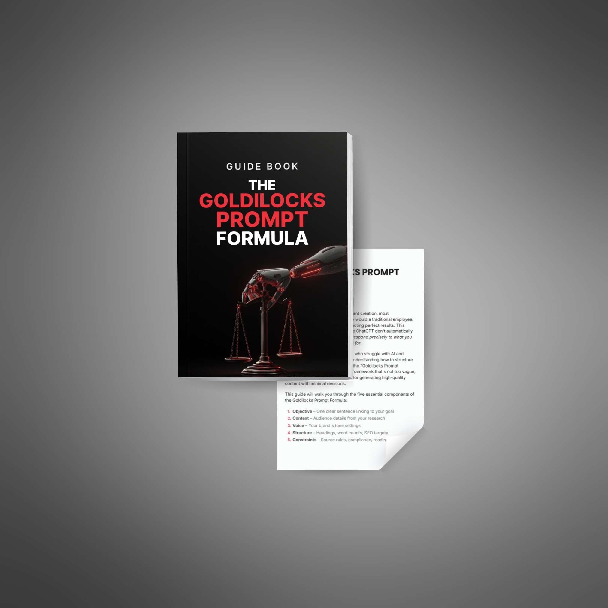 The Goldilocks Prompt Formula