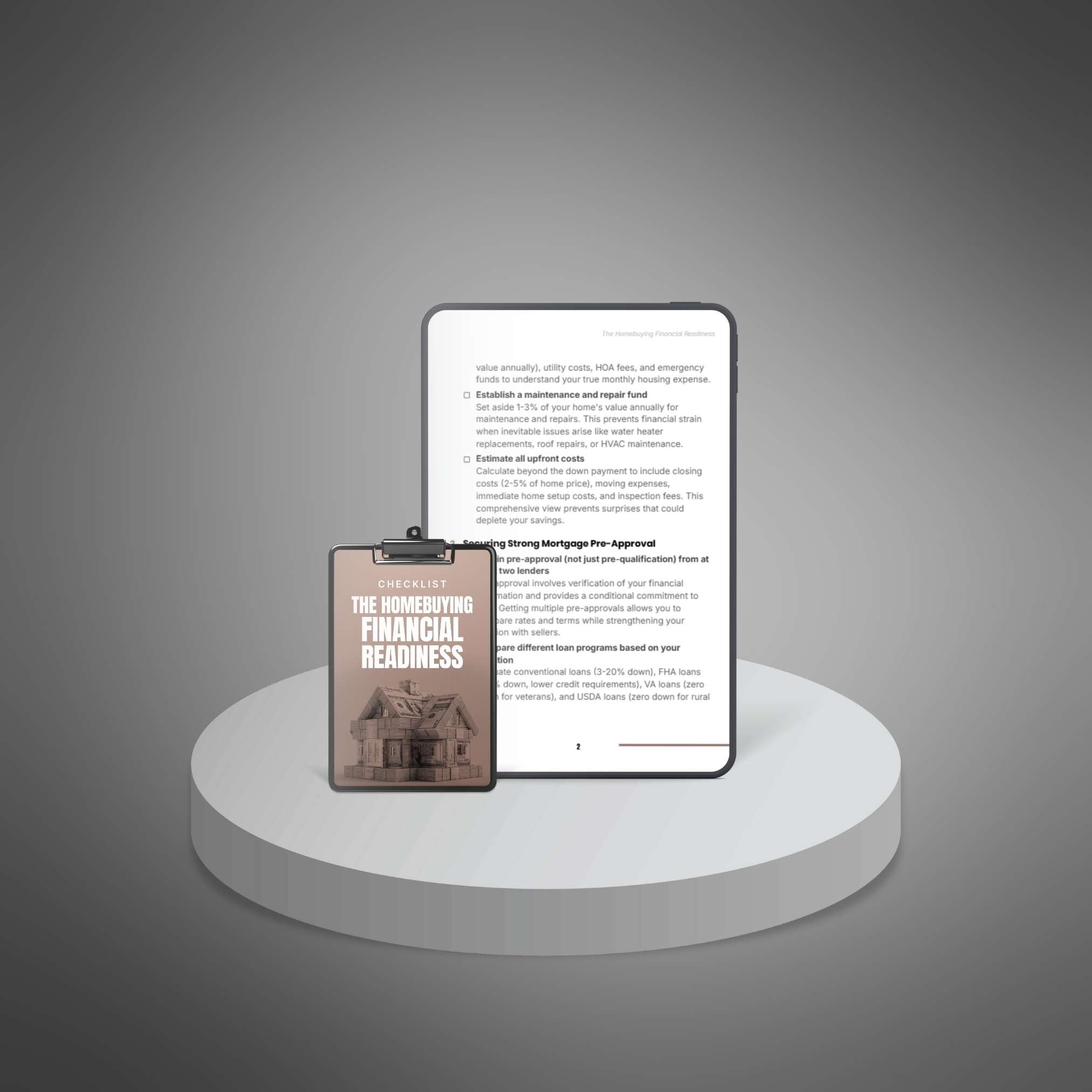 The Homebuying Financial Readiness